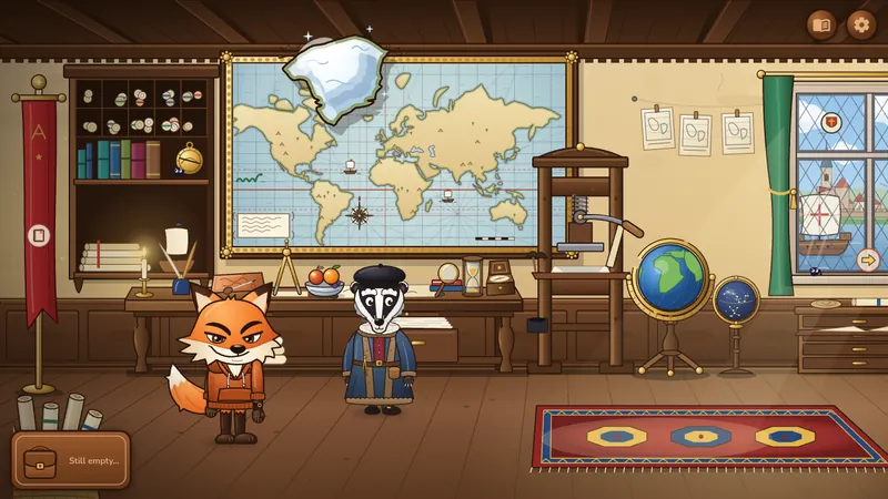 The workshop of mapmaker Gerard Mercator